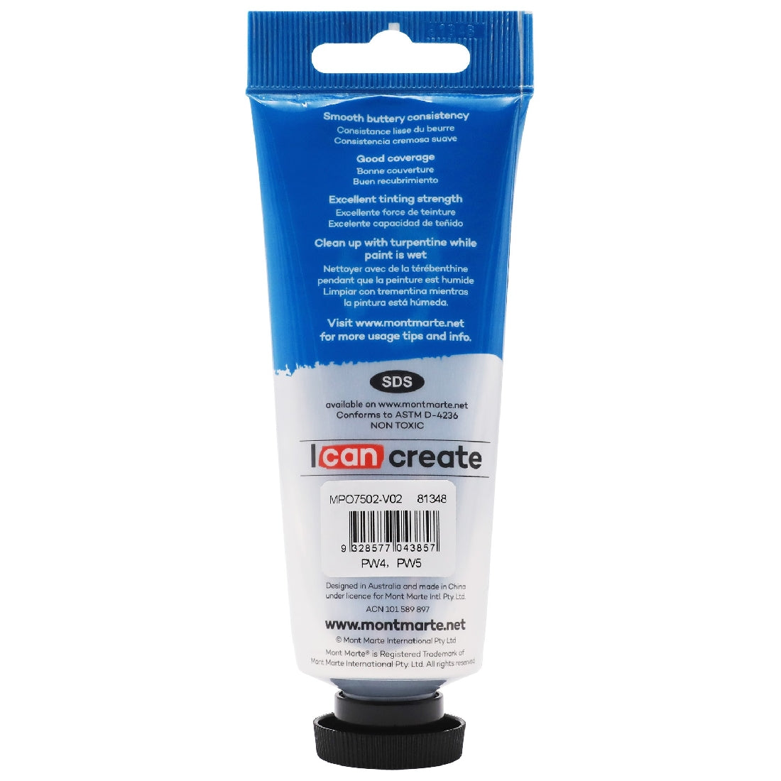 M.M. Oil Paint 75ml - Zinc White