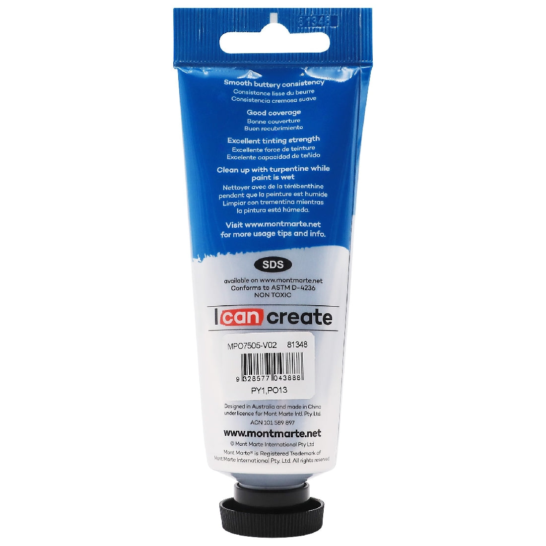M.M. Oil Paint 75ml - Yellow Deep