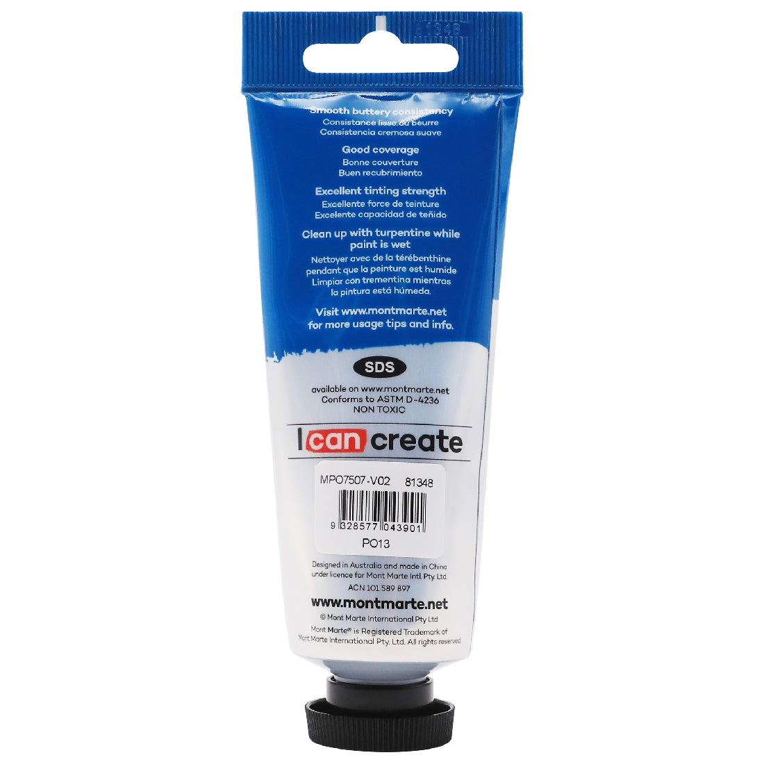 M.M. Oil Paint 75ml - Orange