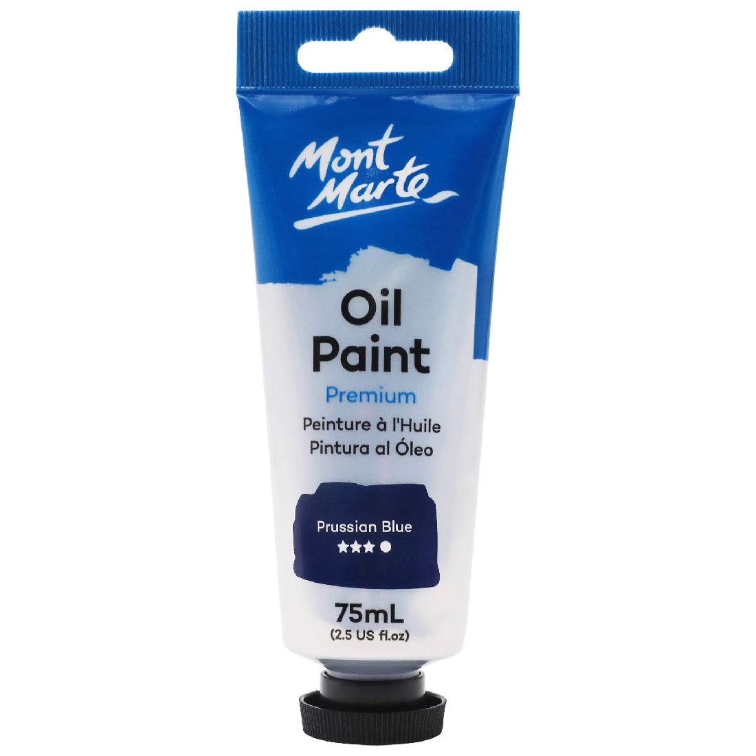 M.M. Oil Paint 75ml - Prussian Blue