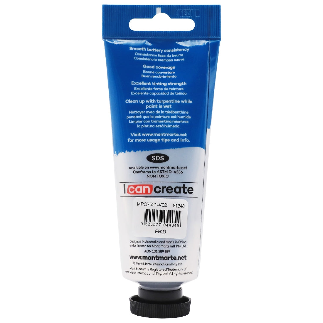 M.M. Oil Paint 75ml - Ultramarine Blue
