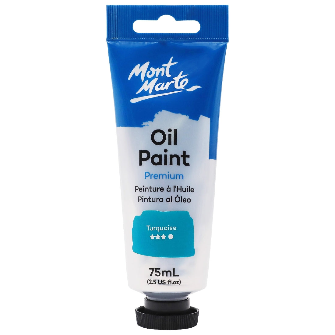 M.M. Oil Paint 75ml - Turquoise