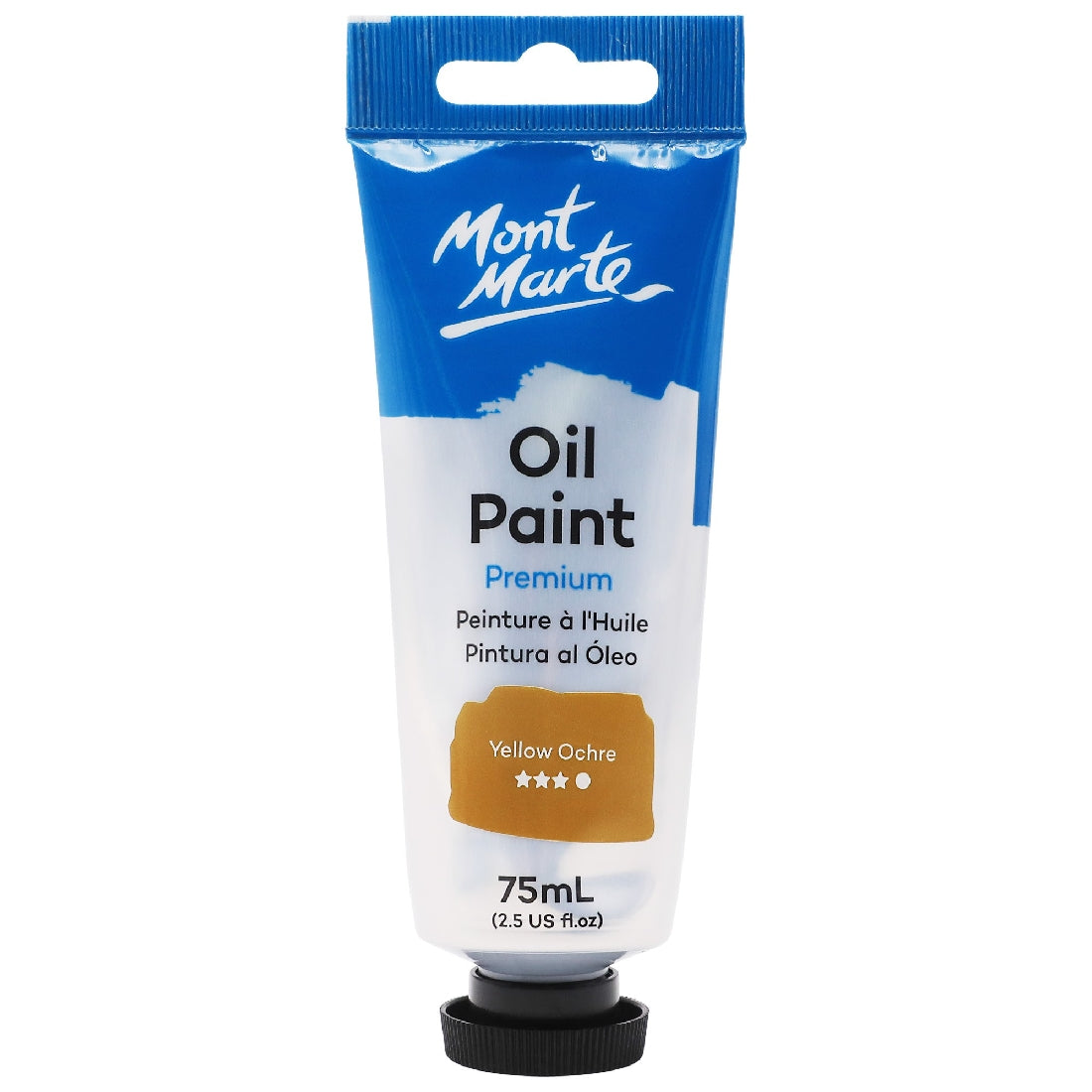 M.M. Oil Paint 75ml - Yellow Ochre