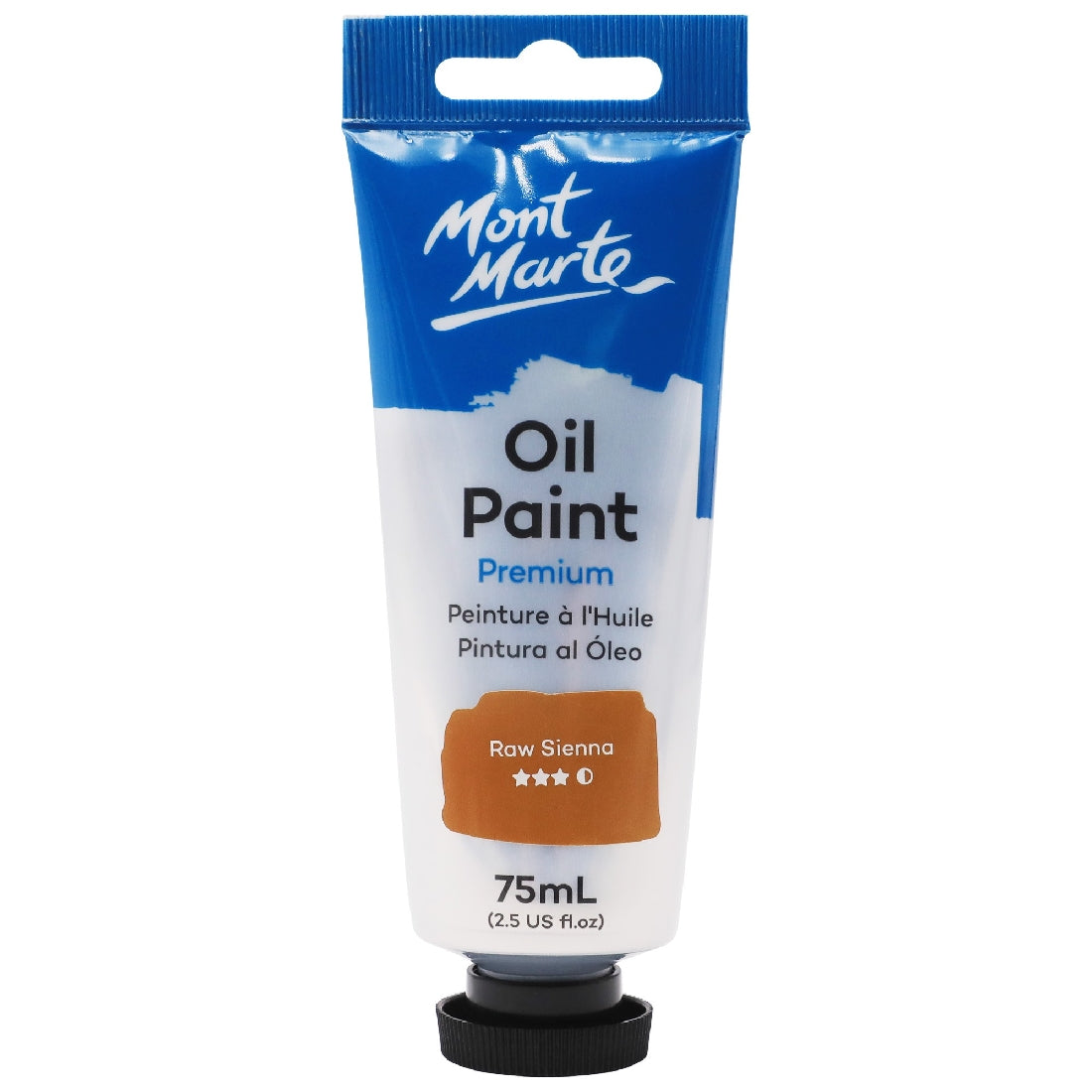 M.M. Oil Paint 75ml - Raw Sienna