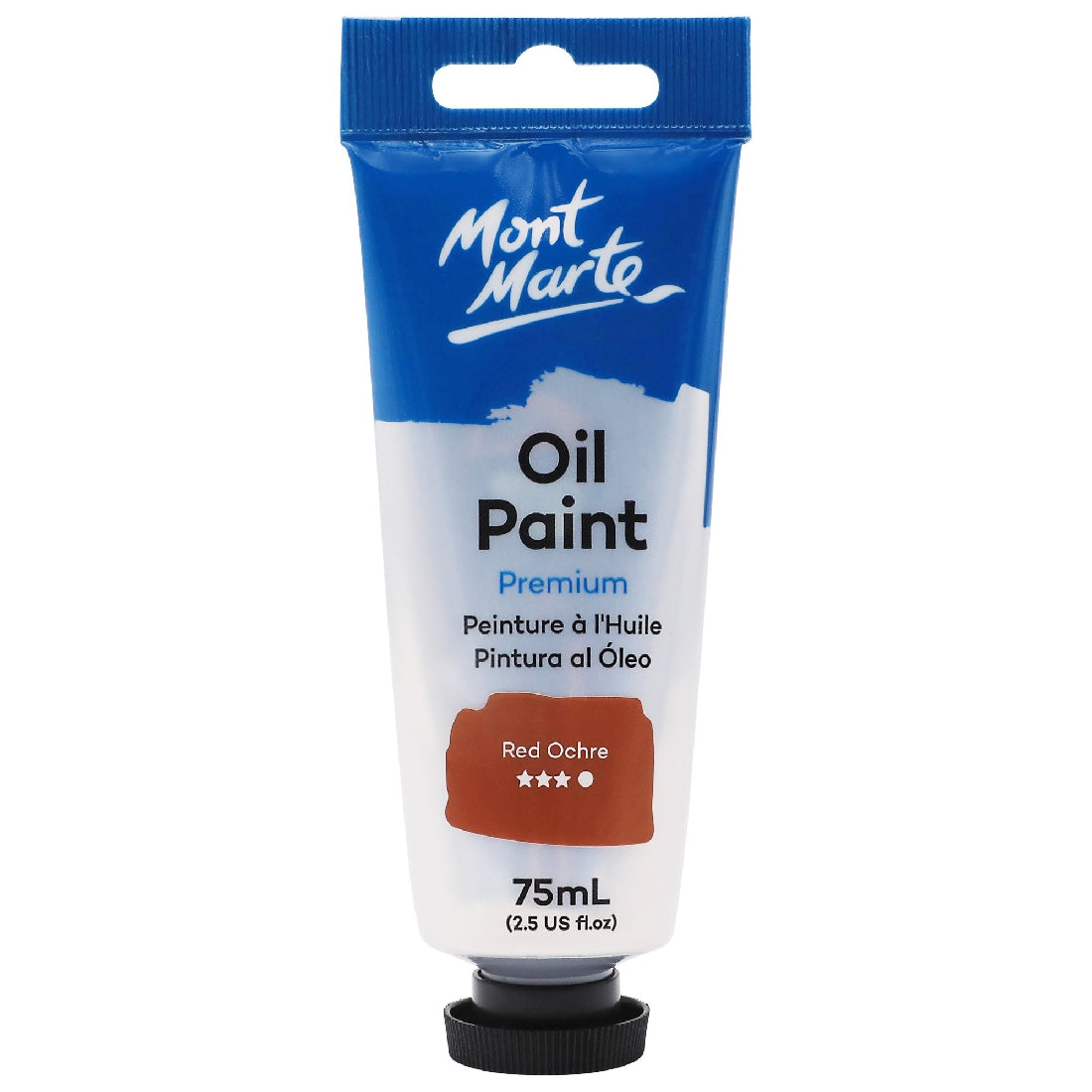 M.M. Oil Paint 75ml - Red Ochre
