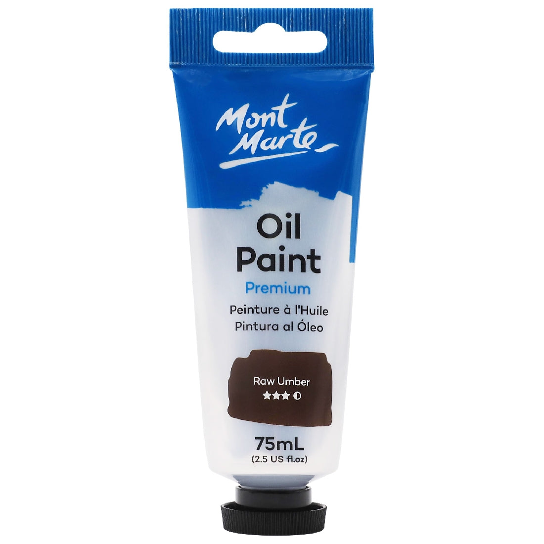 M.M. Oil Paint 75ml - Raw Umber