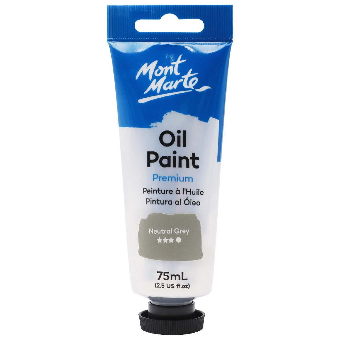 M.M. Oil Paint 75ml - Neutral Grey