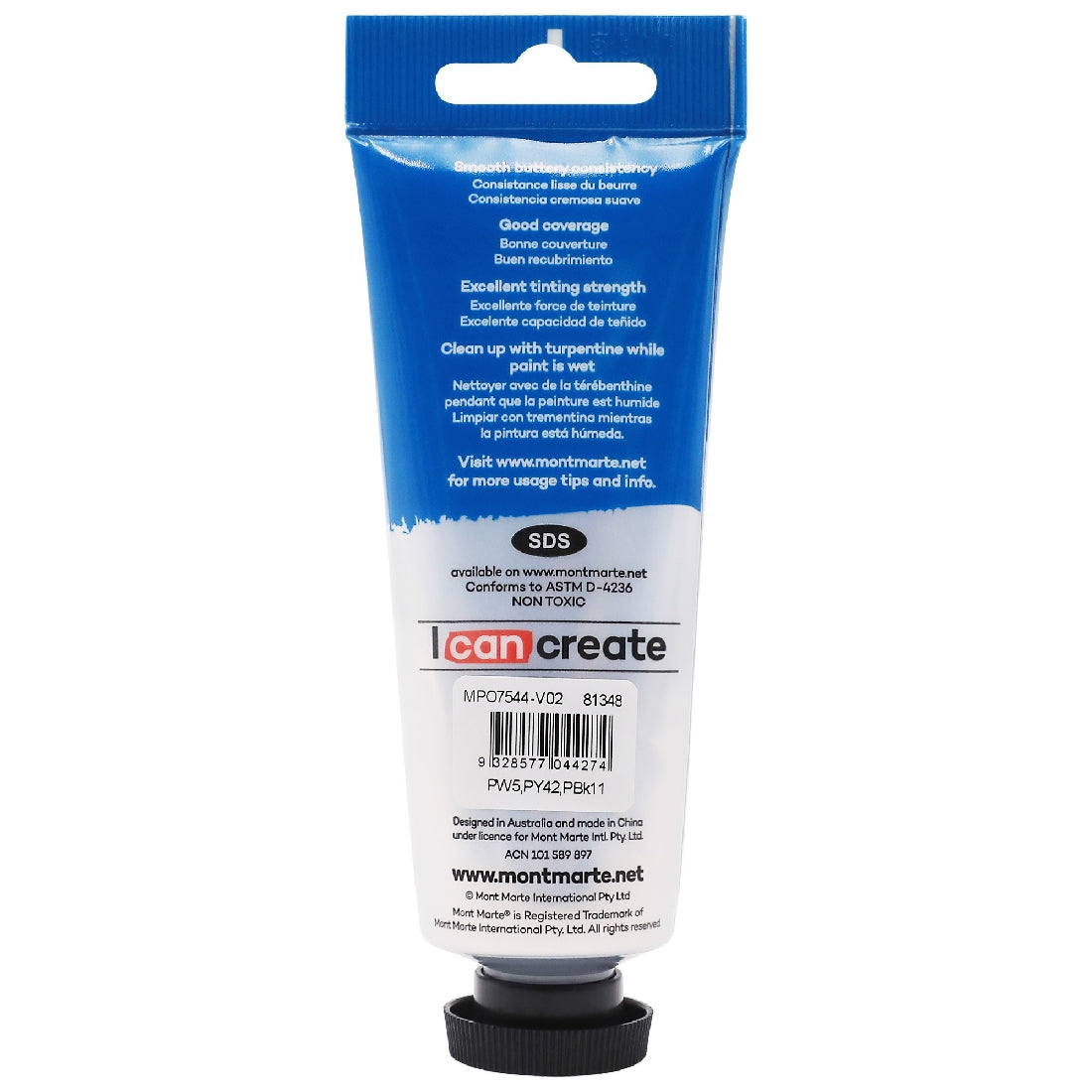 M.M. Oil Paint 75ml - Neutral Grey