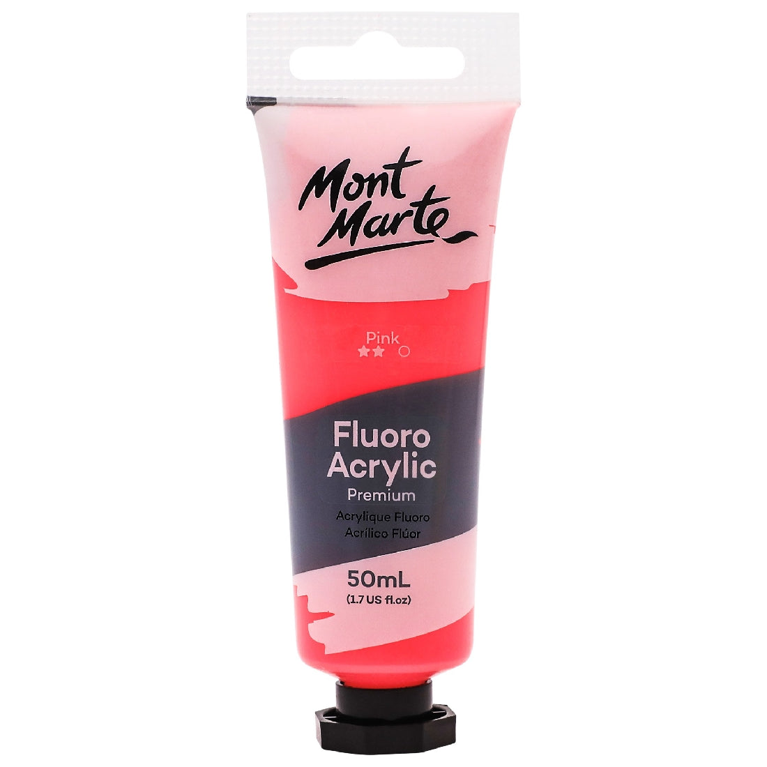 M.M. Fluoro Acrylic Paint 50ml - Pink