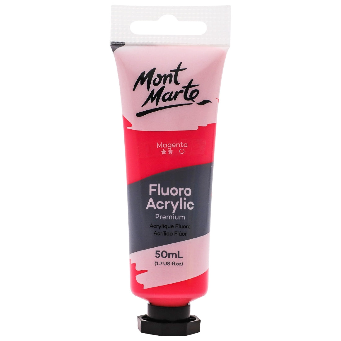 M.M. Fluoro Acrylic Paint 50ml - Magenta