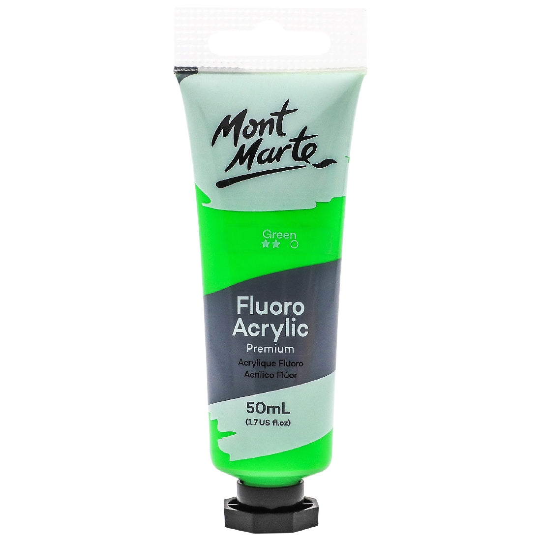 M.M. Fluoro Acrylic Paint 50ml - Green