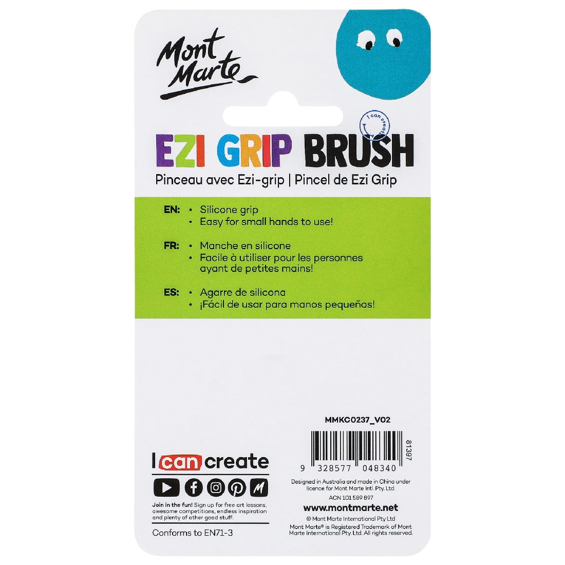 M.M. Ezi Grip Brush