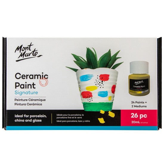 M.M. Ceramic Liquid Paint 26pc X 20ml