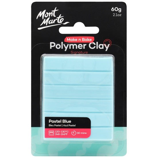 M.M. Polymer Clay 60g Pastel Blue