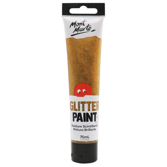 M.M. Glitter Paint 75ml - Gold