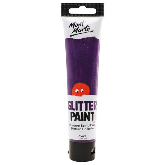 M.M. Glitter Paint 75ml - Purple