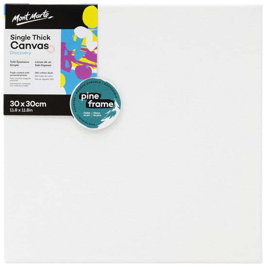 M.M. Discovery Canvas Single Thick 30x30cm