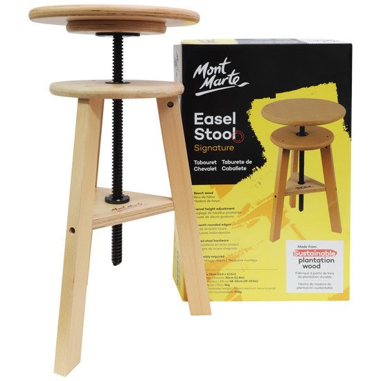 M.M. Beech Easel Stool