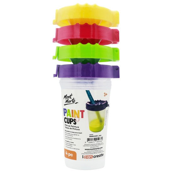 M.M. Paint Cups 4pc