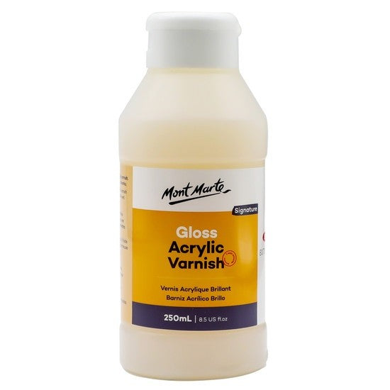 M.M. Gloss Finishing Acrylic Varnish 250ml