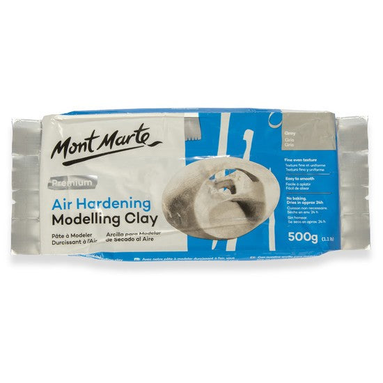 M.M. Air Hardening Modelling Clay - Grey 500g