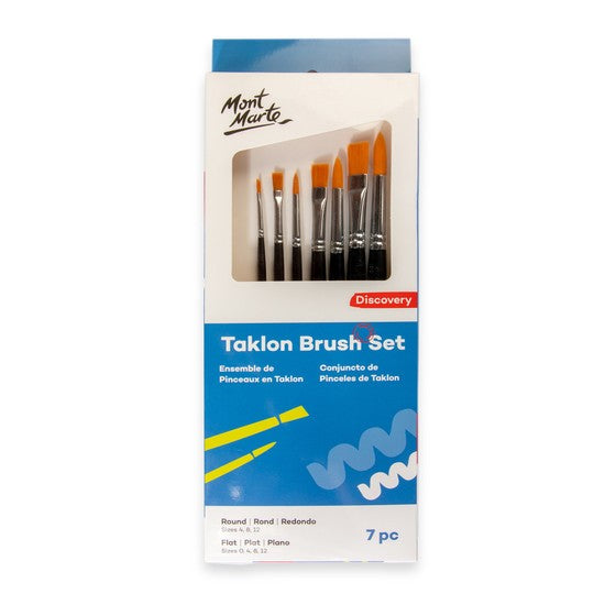 M.M. Taklon Brush Set 7pc