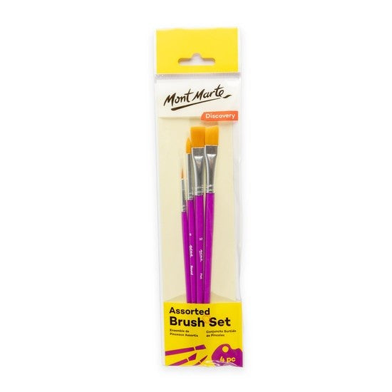 M.M. Assorted Brush Set 4pc