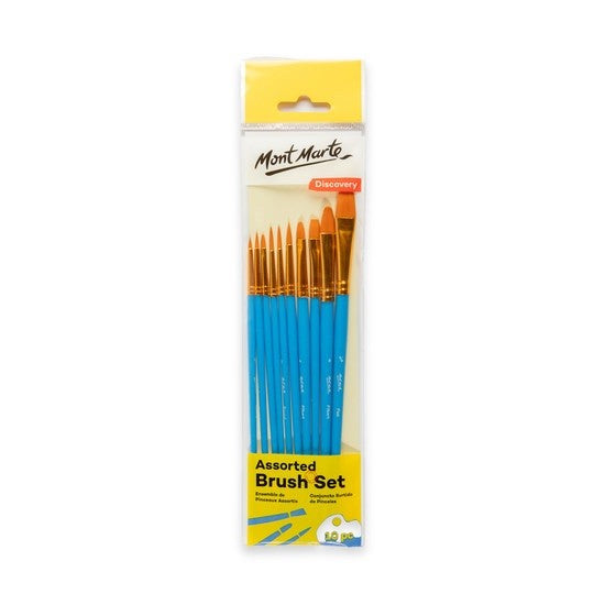 M.M. Assorted Brush Set 10pc