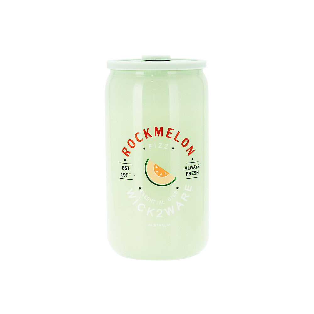 Candle Soy Coke Jar 365g Rockmelon