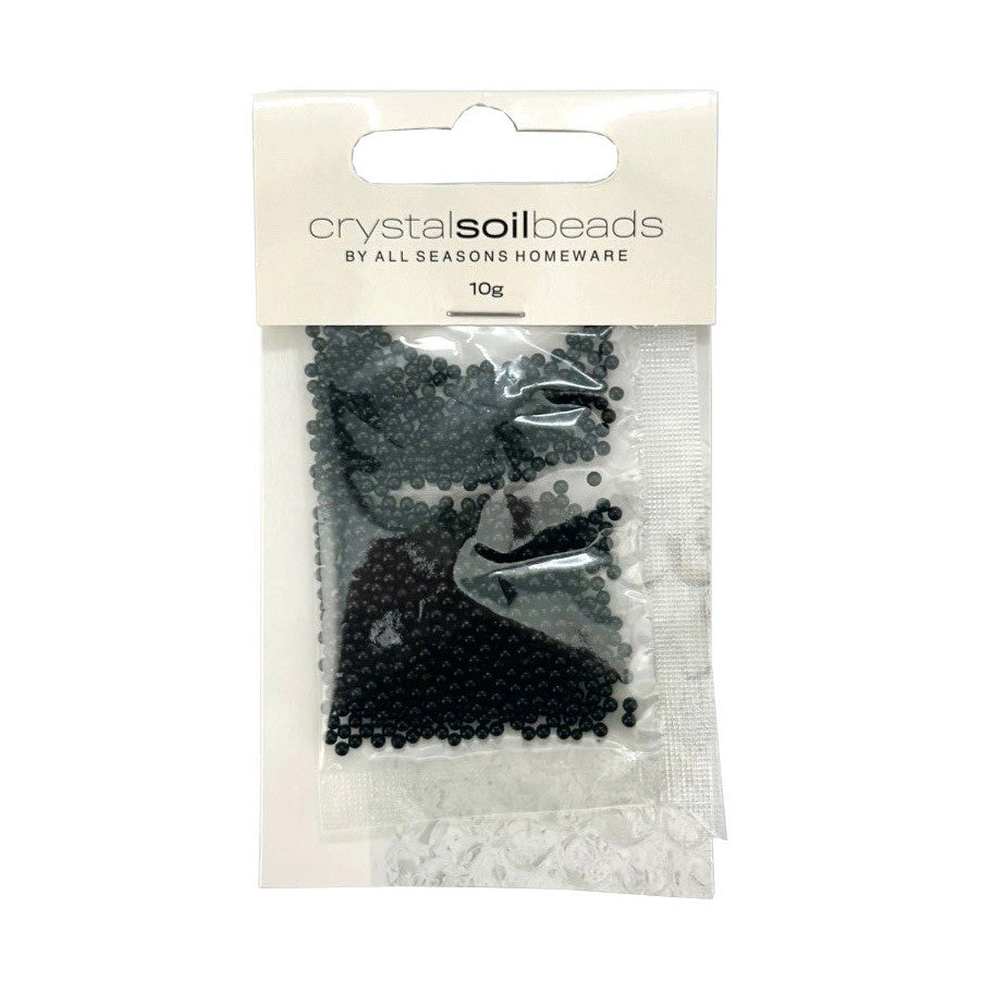 Crystal Soil Beads Dehydrated Black