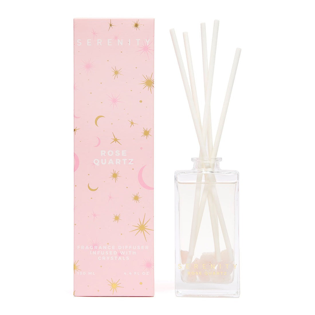 Crystal Rose Quartz Diffuser 130ml