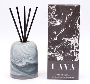 Serenity Home Marble Ceramic Dome Diffuser 200ml Mango Guava