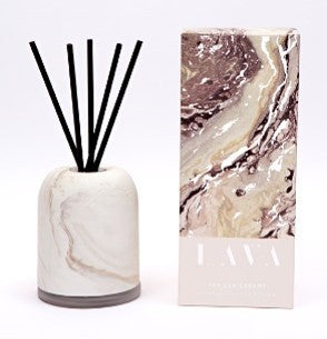 Serenity Home Marble Ceramic Dome Diffuser 200ml Vanilla Caramel