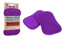White Magic Eco Cloth Washing Up Pad Grape