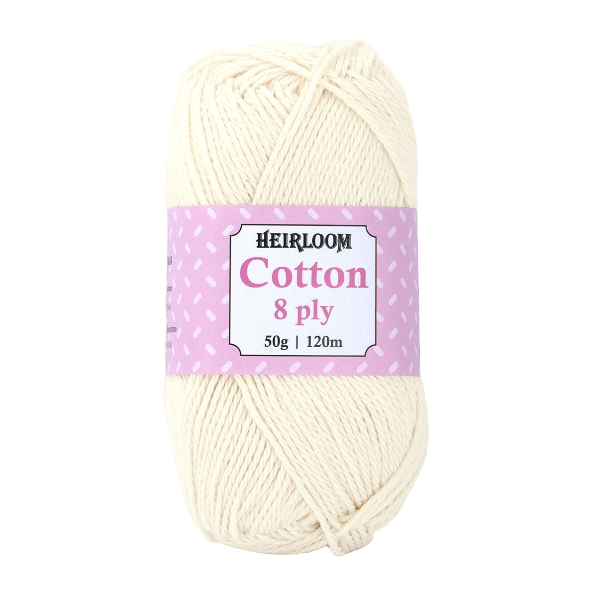 Heirloom Cotton 8ply PARCHMENT