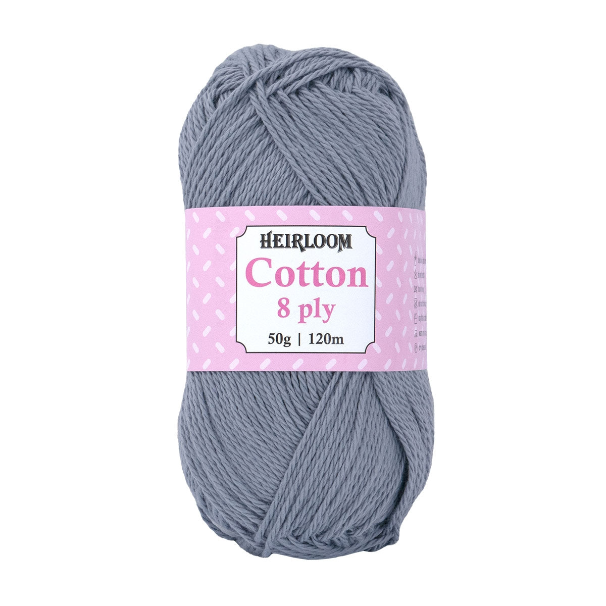 Heirloom Cotton 8ply CEMENT