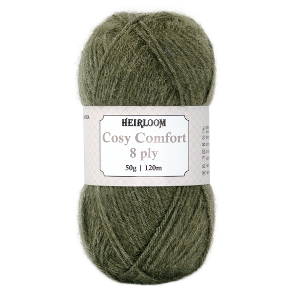 Cosy Comfort 8ply 50g Spruce