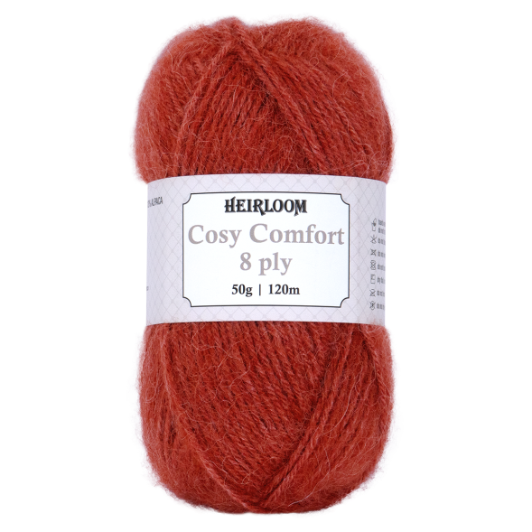 Cosy Comfort 8ply 50g Baked Earth