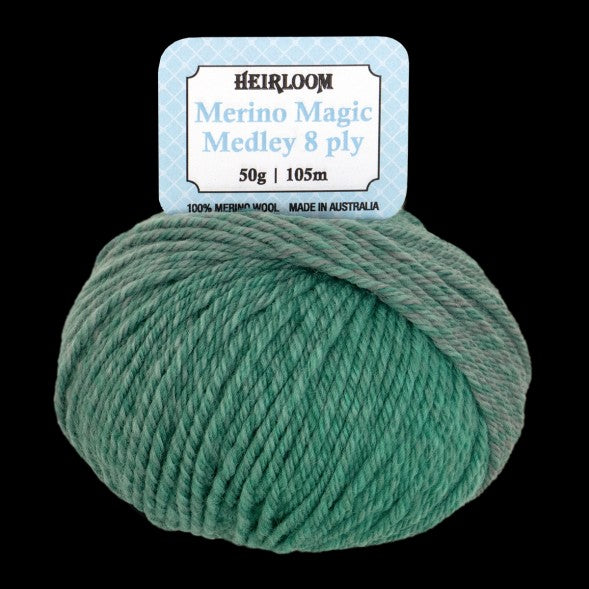 MERINO MAGIC MEDLEY 8Ply 50g JADE PALACE