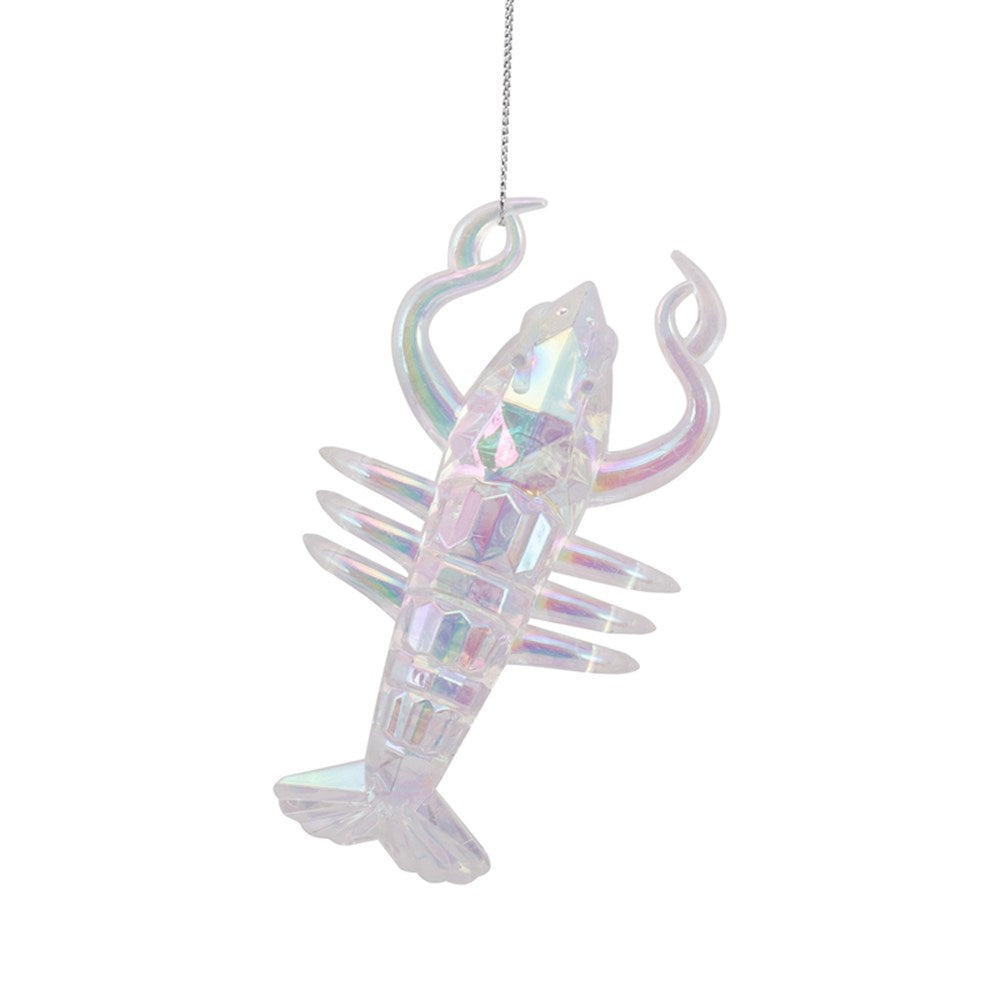 10cm Irridescent Lobster Tree Ornament