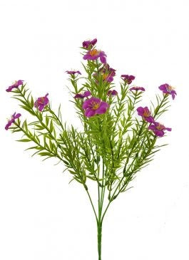 Mini Daisy Bush Bouquet 37cm Purple