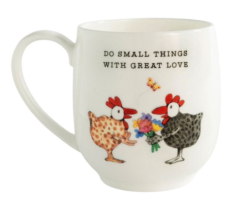 Fine Bone China Cup - Love