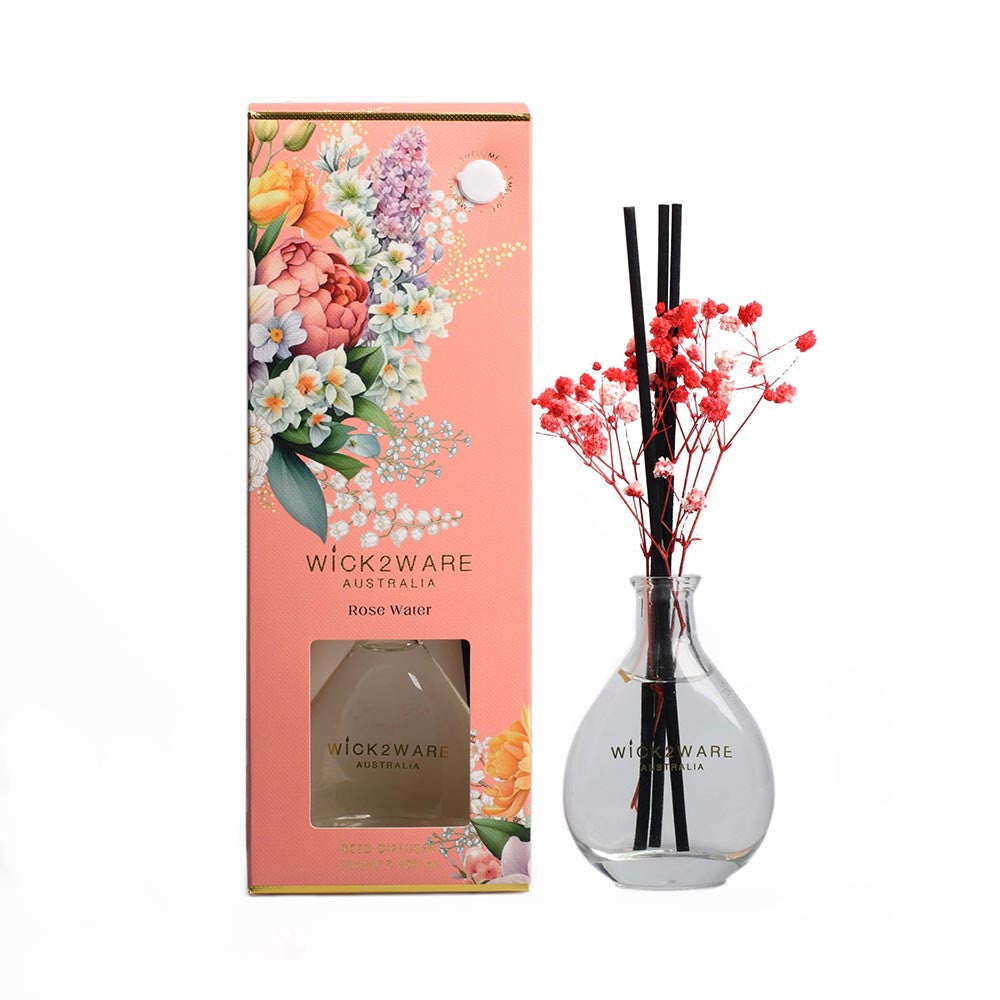 Diffuser Dried Flower 100ml Rose Water