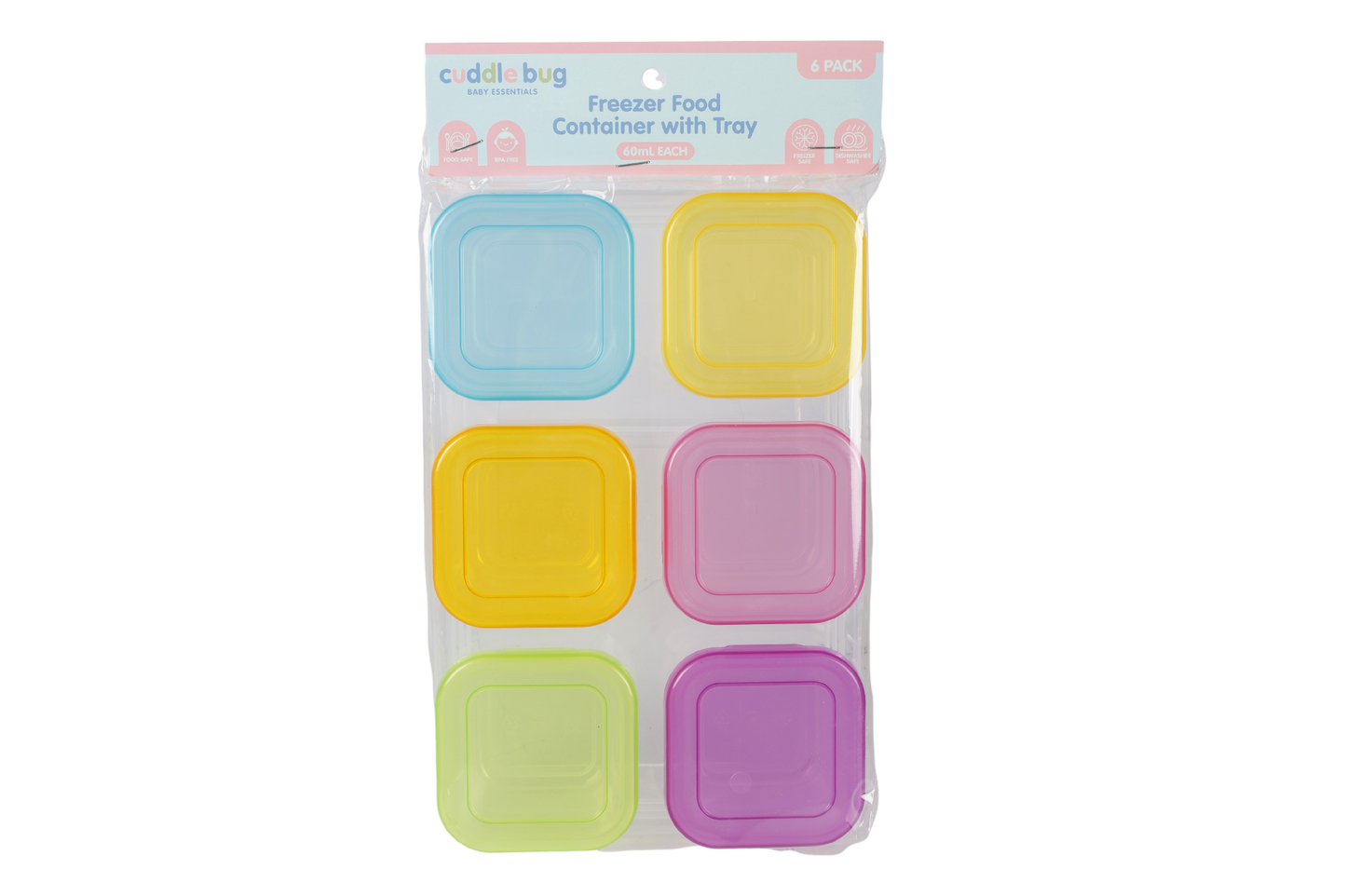 6 Pack Baby Freezer Food