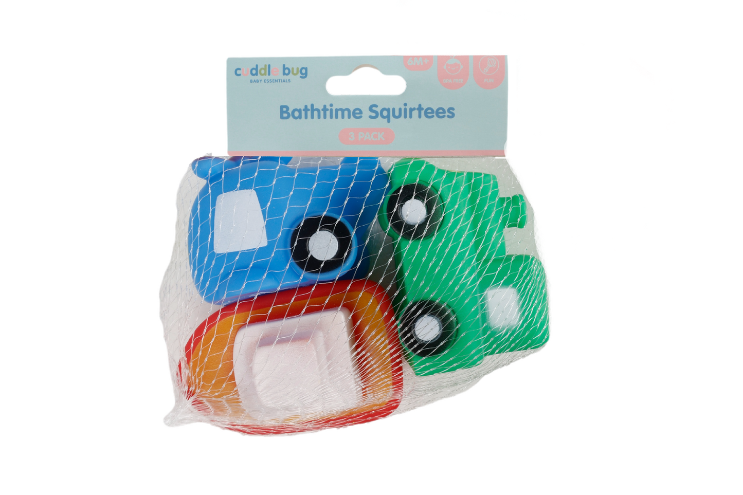 Kids Bath Time Squirtees 3Pack