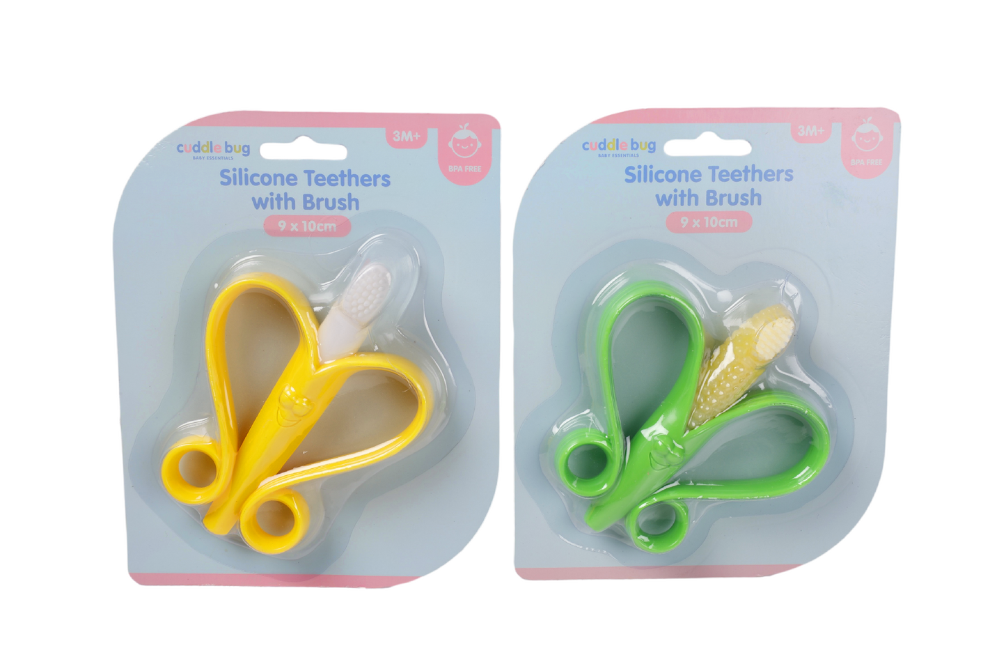Baby Teethers With Brush