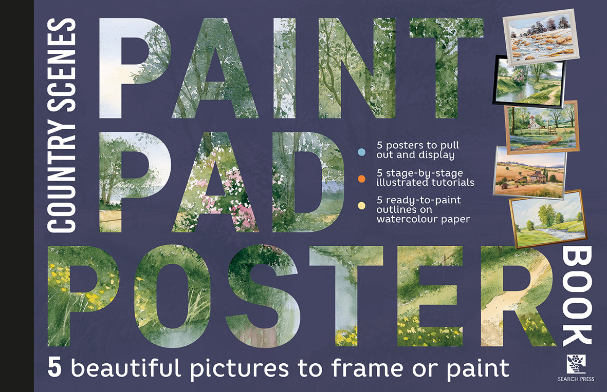 The Paint Pad Poster Book Country Scenes Book