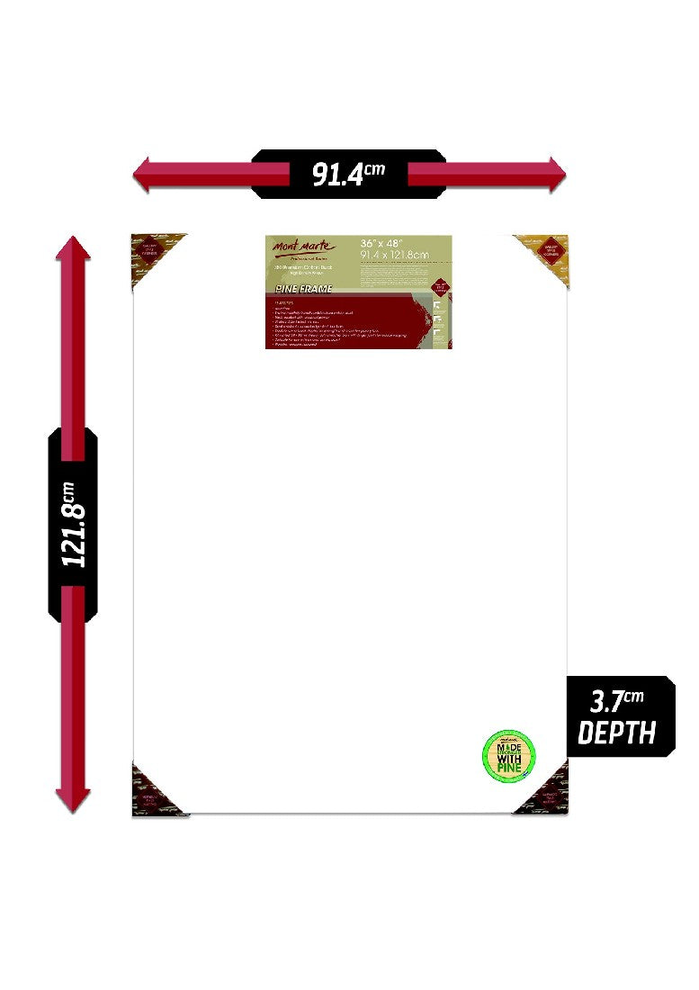 M.M. Canvas P.d.t. 36"x48", 91.4x121.8