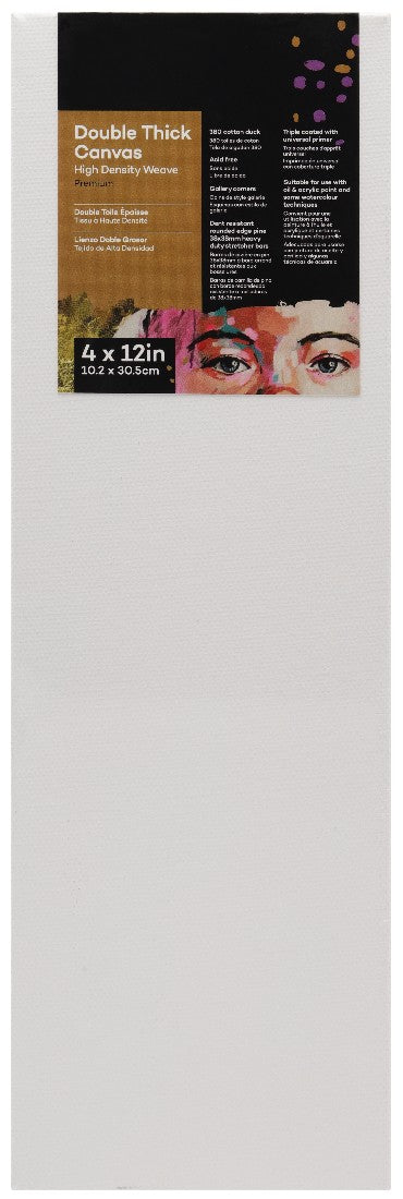 M.M. Canvas P.d.t. 4"x12", 10.2x30.5cm