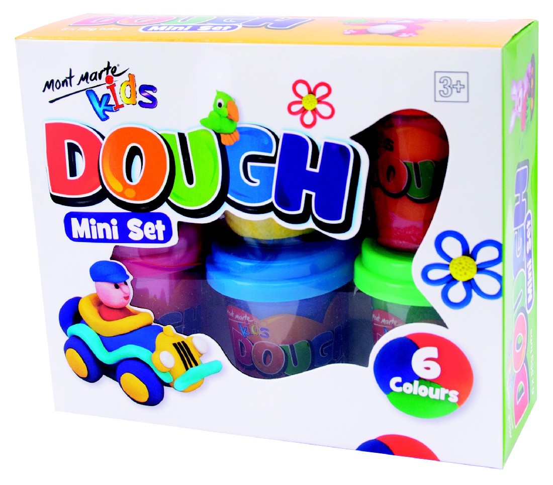 M.M. Kids Dough Mini Set 6pce X 60g